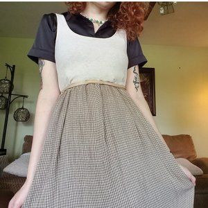 Vintage Pinafore Dress
